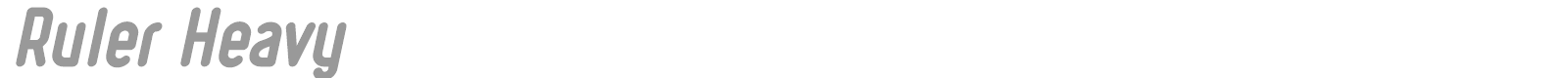 Ruler font preview